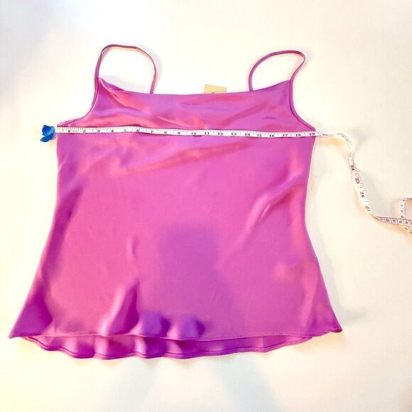 NWT RAMY BROOK ABIGAIL COWL NECK TANK TOP IN GALA PINK Size L - Picture 7 of 8